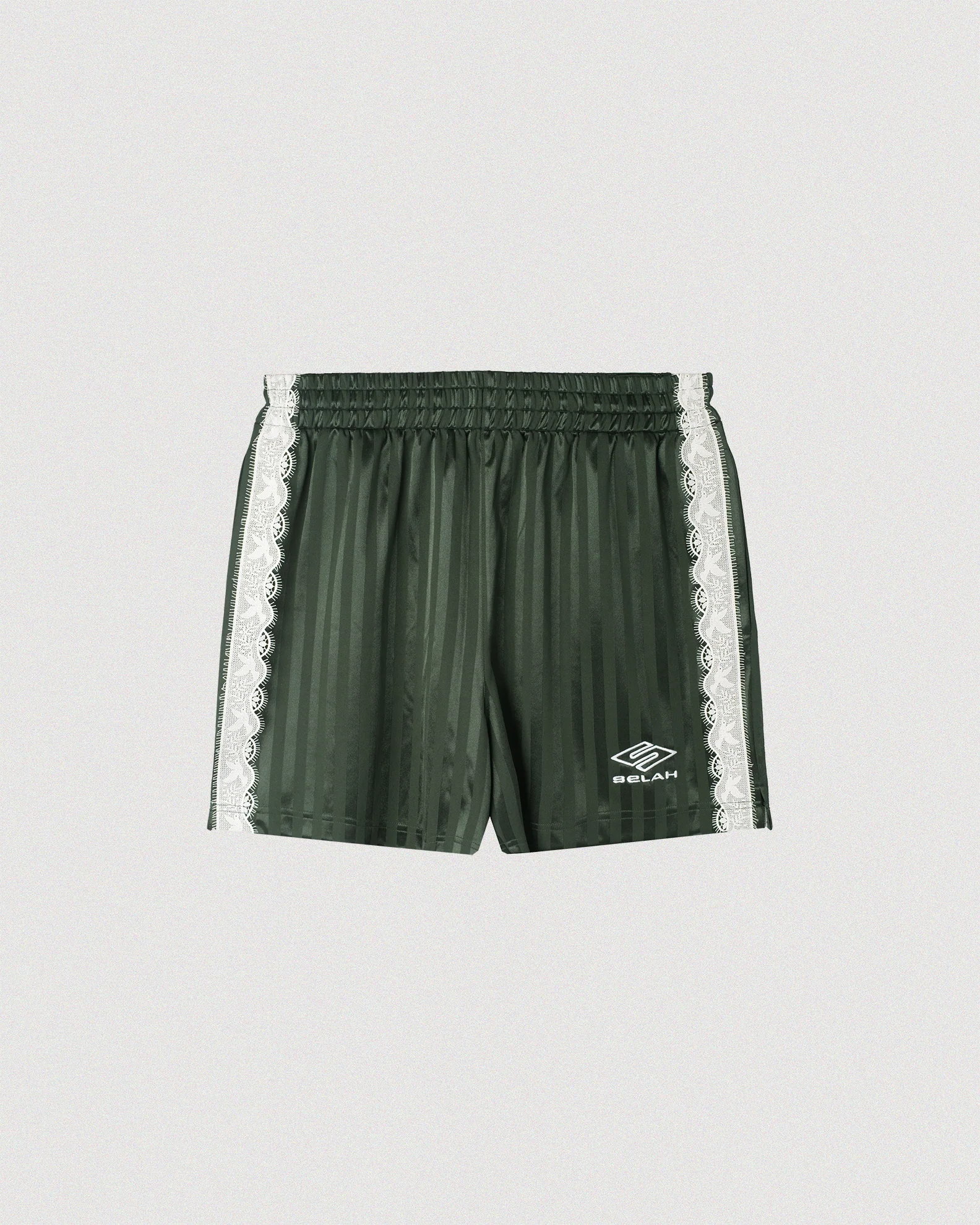 "ATHLETICA" LACE SOCCER SHORTS