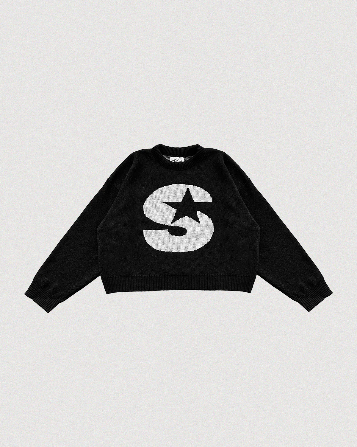 "STAR S" KNIT SWEATER